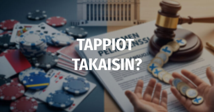 Tappio mahdollista saada takaisin?